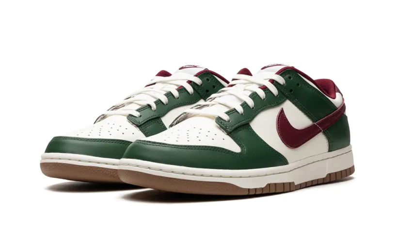 Nike Dunk Dunk Low Retro 'Gorge Green / Team Red'